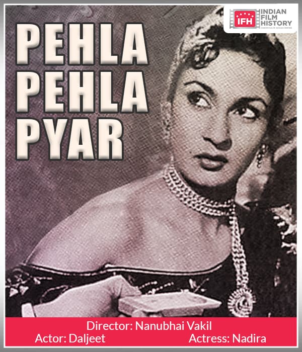 Pehla Pehla Pyar (1958) poster