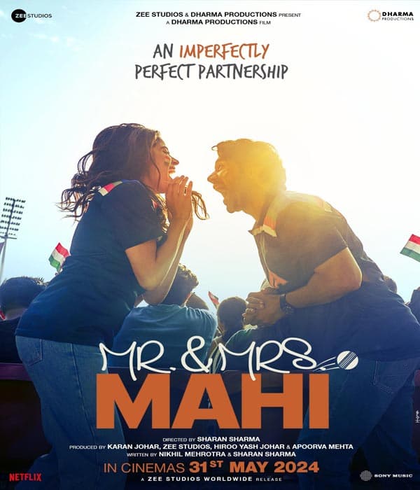 Mr And Mrs Mahi (2024) poster