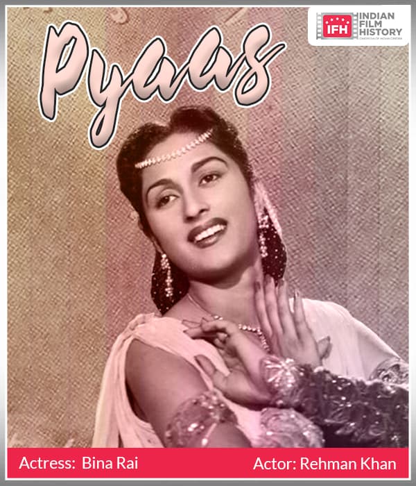Pyaas (1956) poster