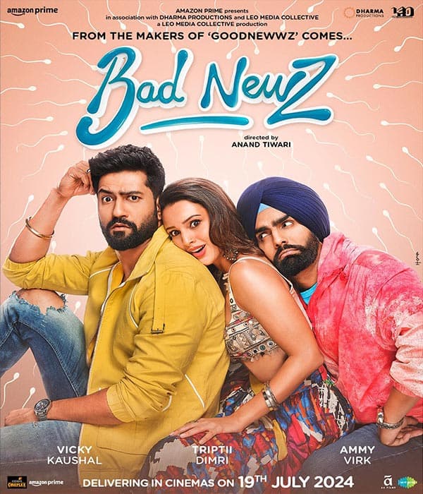 Bad Newz (2024) poster