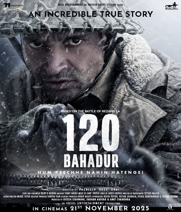 120 BAHADUR (2025) poster