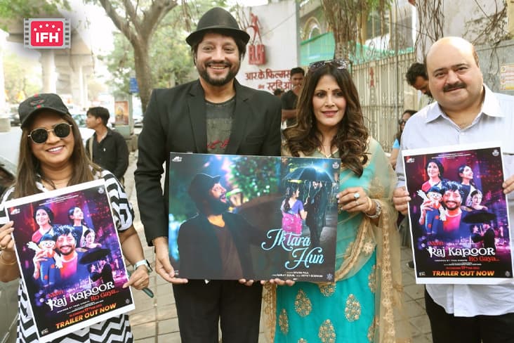 Shravani Goswami And Actor Manav Sohal Launched The Song "Ek Tara Hoon" In Honor Of Raj Kapoor.