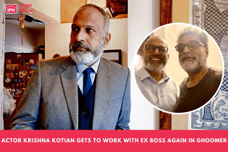 Actor Krishna Kotian Gets To Work With Ex Boss Again In Ghoomer