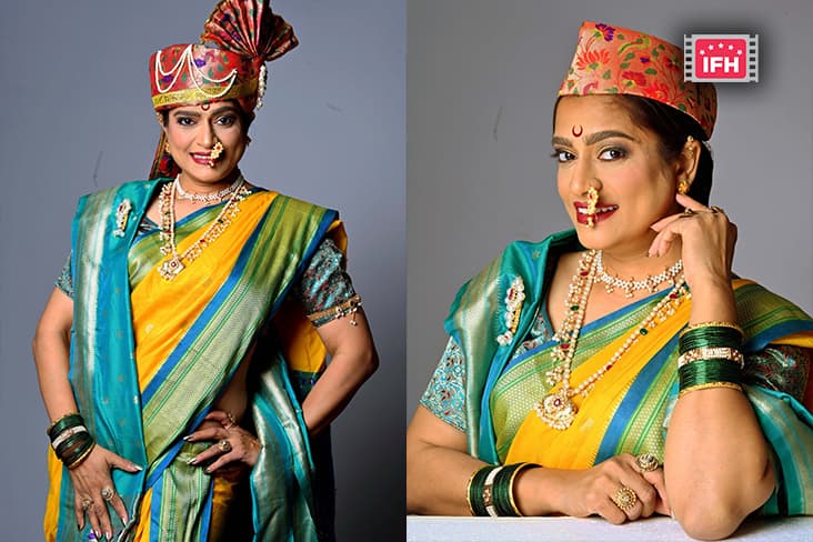 Actress Ekta Jain Celebrates Maharashtra Day And Gujarat Day By Showcasing Her Unique Style