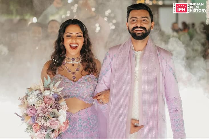 Amala Paul And Jagat Desai Tie The Knot In A Lavender-Themed Dreamy Wedding