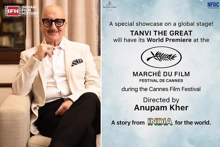 Anupam Kher's Upcoming Movie 'Tanvi The Great' To Be Premiered At Cannes Film Festival 2025