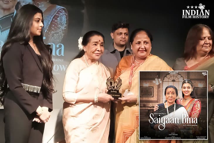 Asha Bhosle's Enchanting Song Saiyaan Bina Releases In Collaboration With Zanai Bhosle