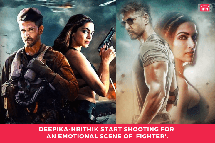 Deepika-Hrithik Start Shooting For An Emotional Scene Of 'Fighter'.