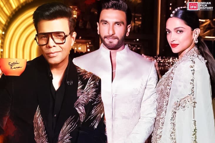 Deepika Padukone And Ranveer Singh Shoot For Koffee With Karan Season 8