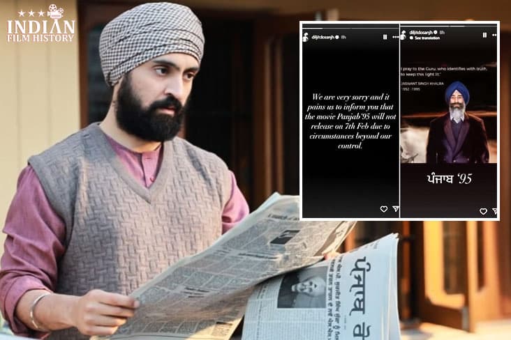 Diljit Dosanjh's Film Punjab ’95, A Biopic On Jaswant Singh Khalra, Again In Trouble, Will Not Be Releasing On February