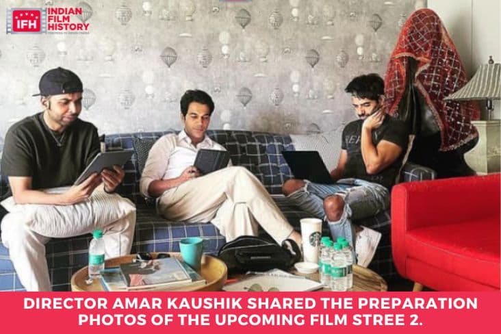 Director Amar Kaushik Shared The Preparation Photos Of The Upcoming Film Stree 2.