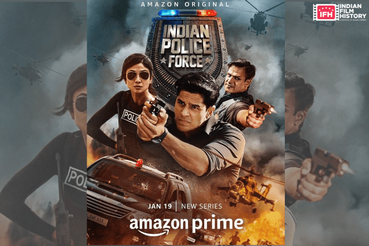 Exciting First Glimpse Of Rohit Shettys Debut Series Indian Police Force