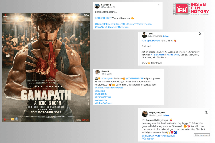 Ganapath A Hero Is Born Fans Shares Reviews Of Tiger Shroffs Action Packed Movie