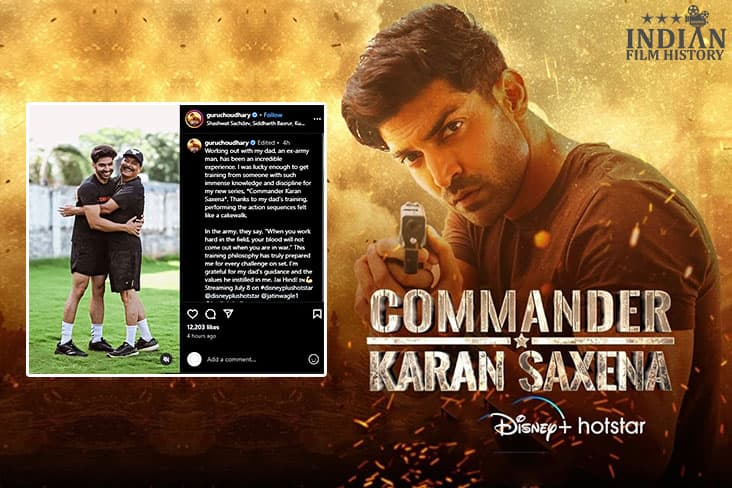 Gurmeet Choudhary Trained By Ex-Army Father For Commander Karan Saxena – New Series Streaming On Disney+ Hotstar