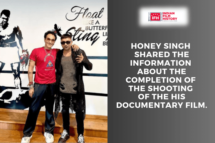 Honey Singh Shared The Information About The Completion Of The Shooting Of The His Documentary Film.