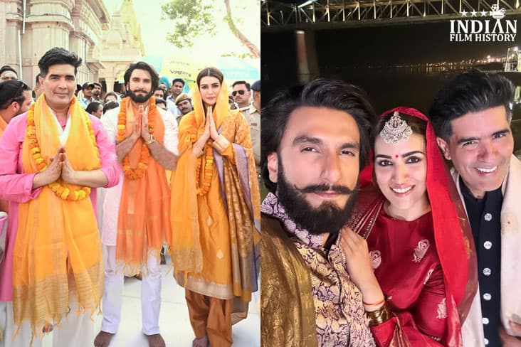 In Varanasi Ranveer Singh And Kriti Sanon Prayed At Ghat And Walked The Ramp For Manish Malhotra
