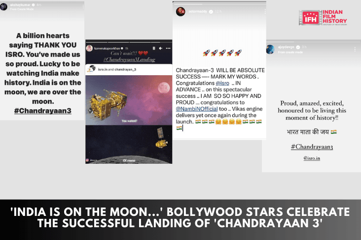 'India Is On The Moon...' Bollywood Stars Celebrate The Successful Landing Of 'Chandrayaan 3'