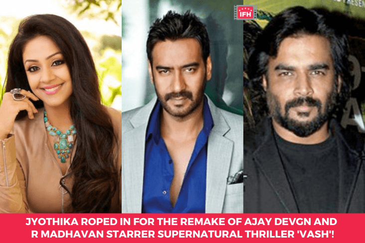 Jyothika Roped In For The Remake Of Ajay Devgn And R Madhavan Starrer Supernatural Thriller 'Vash'!