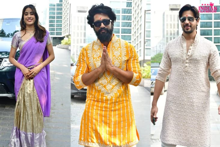 Karan Johar Hosts Dhanteras Puja At Dharma Productions