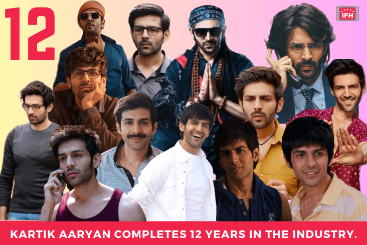 Kartik Aaryan Completes 12 Years In The Industry.