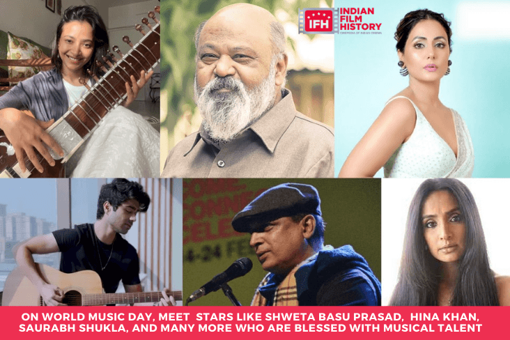 On World Music Day, Meet Stars Like Shweta Basu Prasad, Hina Khan, Saurabh Shukla, And Many More Who Are Blessed With Musical Talent