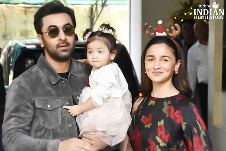 Ranbir Kapoor And Alia Bhatt Surprise Fans With Daughter Raha's Face Reveal At Kapoor's Christmas Brunch