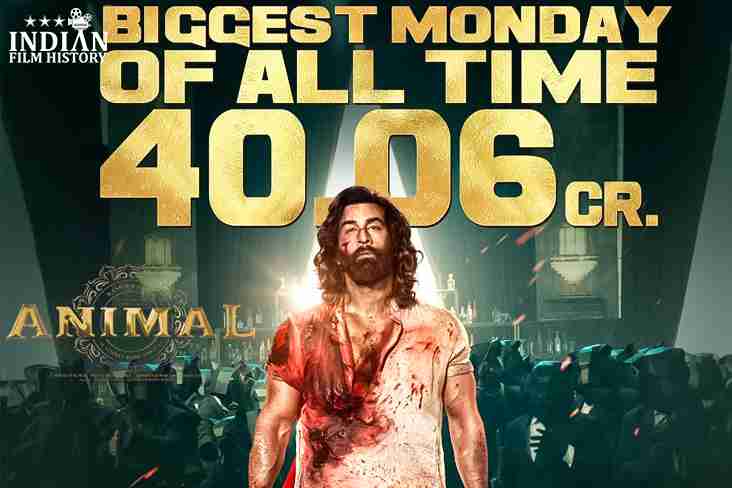 Ranbir Kapoor's 'Animal' Roars At Box Office, Achieves Record-Breaking Monday Collection Of Rs 40.06 Crores