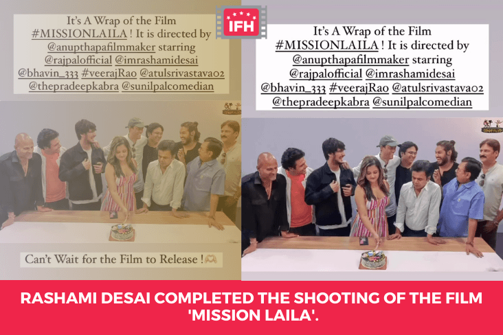Rashami Desai Completed The Shooting Of The Film 'Mission Laila'