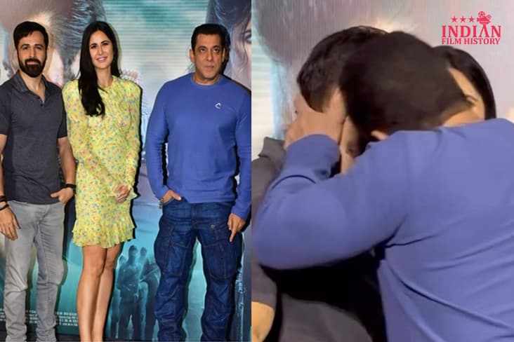 Salman Eannacts Kissing Scene With Serial Kisser Emraan Hashmi At Tiger 3 Success Event