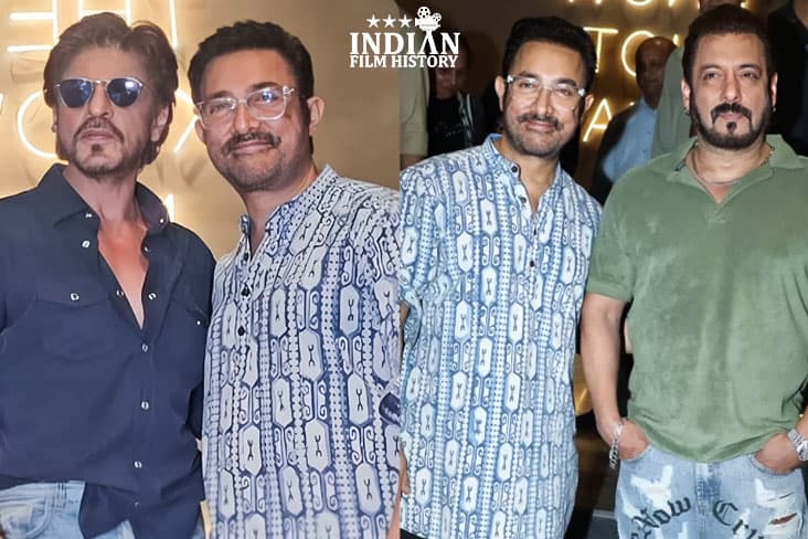Salman Khan And Aamir Khan Together At Junaid Khan’s Movie Screening