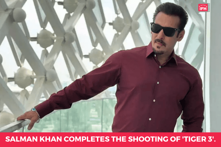 Salman Khan Completes The Shooting Of 'Tiger 3'.