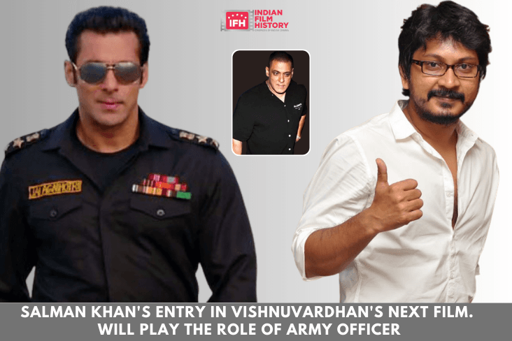 Salman Khan's Entry In Vishnuvardhan's Next Film. Will Play The Role Of Army Officer
