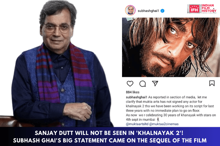 Sanjay Dutt Will Not Be Seen In Khalnayak 2, Subhash Ghai's Big Statement Came On The Sequel Of The Film