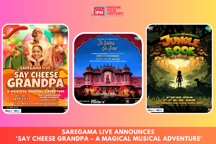 SAREGAMA LIVE Announces 'Say Cheese Grandpa – A Magical Musical Adventure'