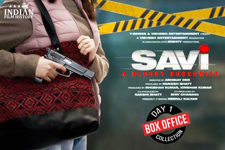 Savi- A Bloody Housewife Starring Divya Khossla Impresses On Opening Day With An Impressive Box Office Collection