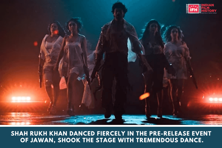 Shah Rukh Khan Danced Fiercely In The Pre-release Event Of Jawan Shook The Stage With Tremendous Dance