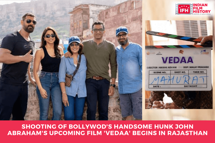 Shooting Of Bollywods Handsome Hunk John Abrahams Upcoming Film Vedaa Begins In Rajasthan