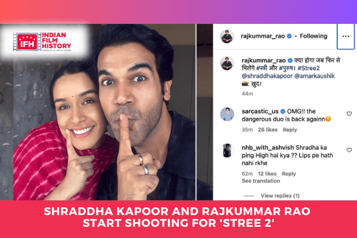 Shraddha Kapoor And Rajkummar Rao Start Shooting For 'Stree 2'