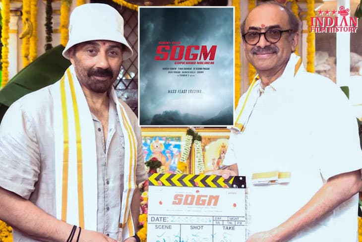 Sunny Deol Announces New Movie SDGM Directed By Gopichandh Malineni