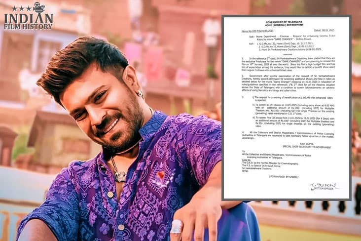 Telangana Government Rejects Game Changer Benefit Shows Request Allowing Only Extra Shows