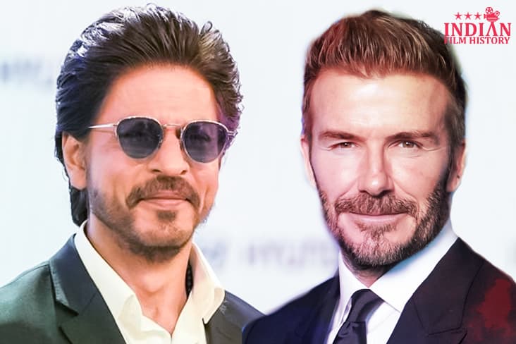 The Popular Footballer David Beckham Joins Shah Rukh Khan For Private party at Mannat