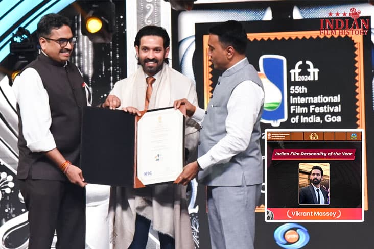 Vikrant Massey Wins Personality At The Closing Ceremony At IFFI 55