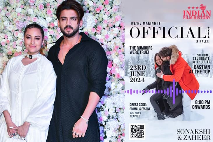 Wedding Invite Of Sonakshi Sinha And Zaheer Iqbal Confirms Rumored Wedding- See the Unique Card