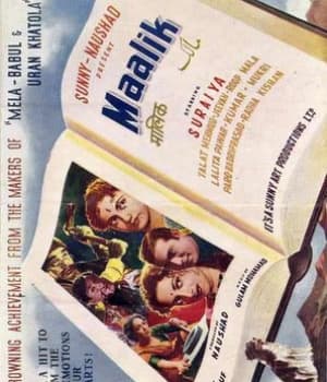 Malik (1958) poster