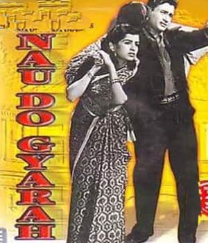 Nau Do Gyarah (1957) poster