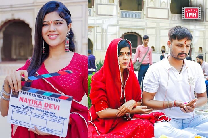 Khushi Shah Treats Fans To The Mahurat Pictures Of Her Upcoming Film ‘Nayika Devi- The Unsung Warrior Queen’