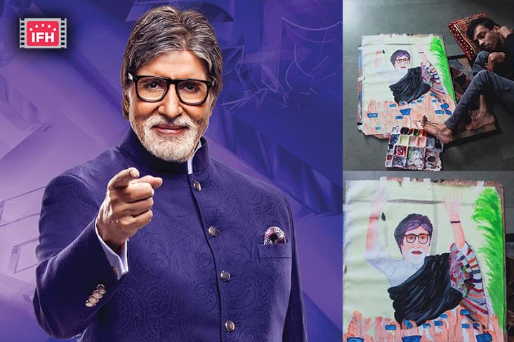 Amitabh Bachchan Praises The Art Work Of A Differently Abled Man Calls Him “The Miracles Of The Almighty”