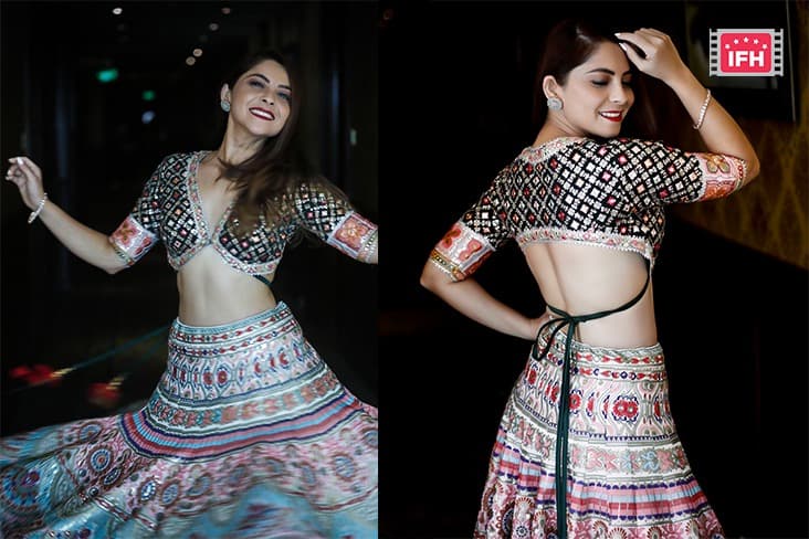Sonalee Kulkarni Looks Stunning In Her Navratri Attire