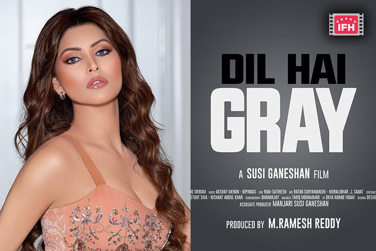 Urvashi Rautela Shares The Title Poster Of Her Upcoming Crime Thriller ‘Dil Hai Gray’