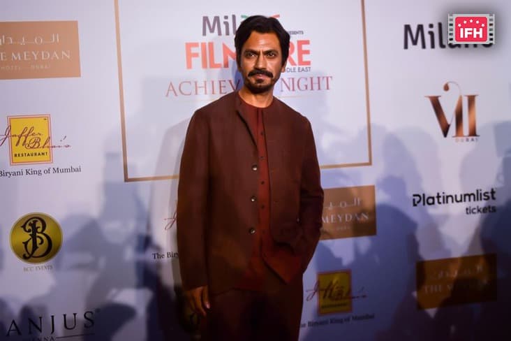 Nawazuddin Siddiqui Honoured With Excellence In Cinema Award At The Filmfare Middle East Achievers Night